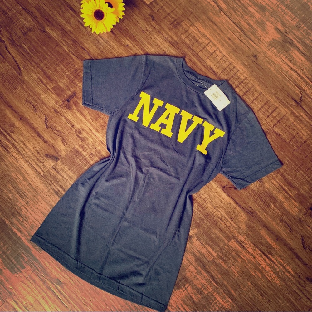 NWT NAVY CUTE SHIRT , SMALL